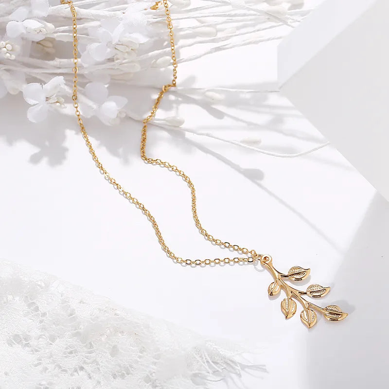 Pendentif Feuilles de Printemps